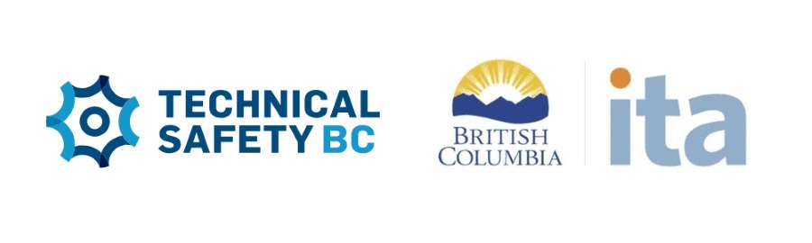 Technical Safety BC and Industry Training Authority certification logos