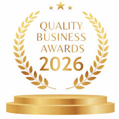 Quality Business Awards 2026 winner badge — Vancouver Appliance Service Pros