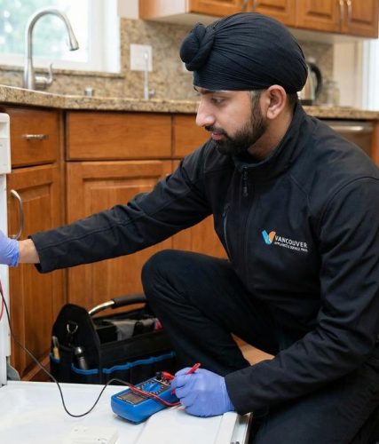 Shehbaz C., refrigeration technician at Vancouver Appliance Service Pros