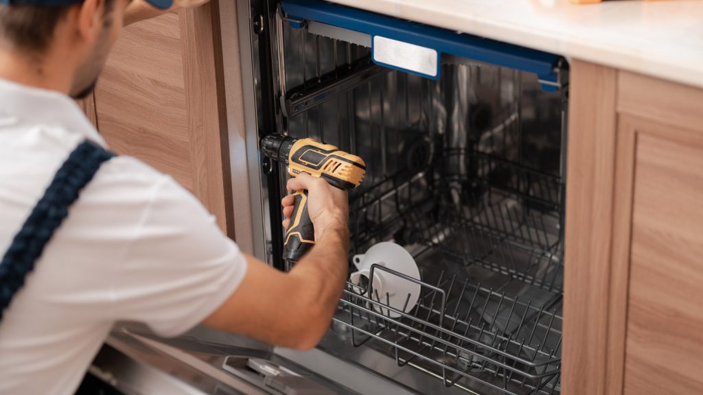 Professional Dishwasher service by our technicians