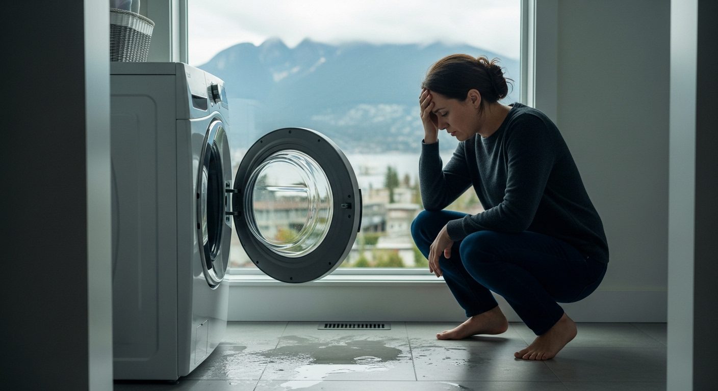 Stress caused by an appliance breakdown in Vancouver