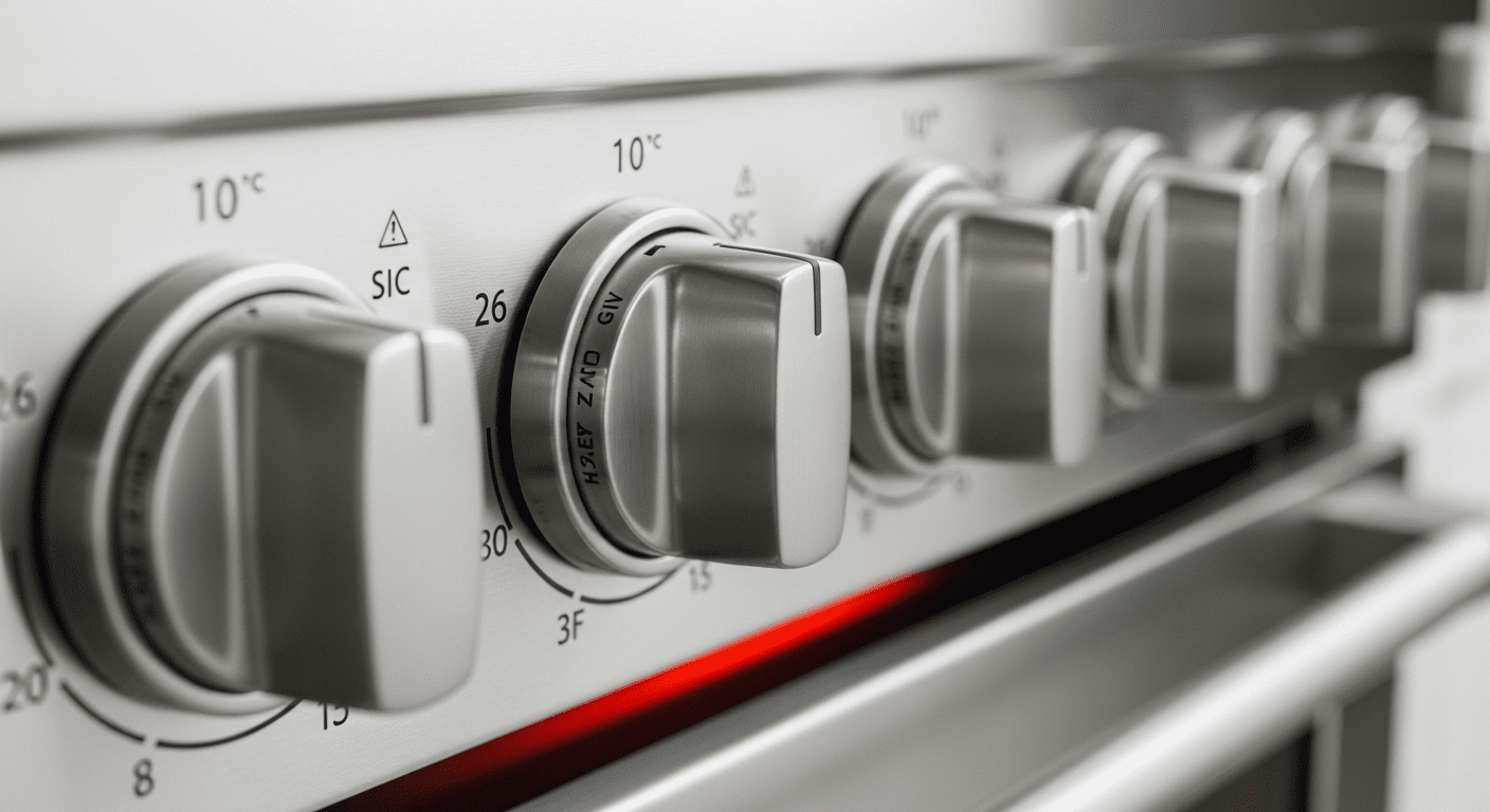 Close up range knob safety hazard