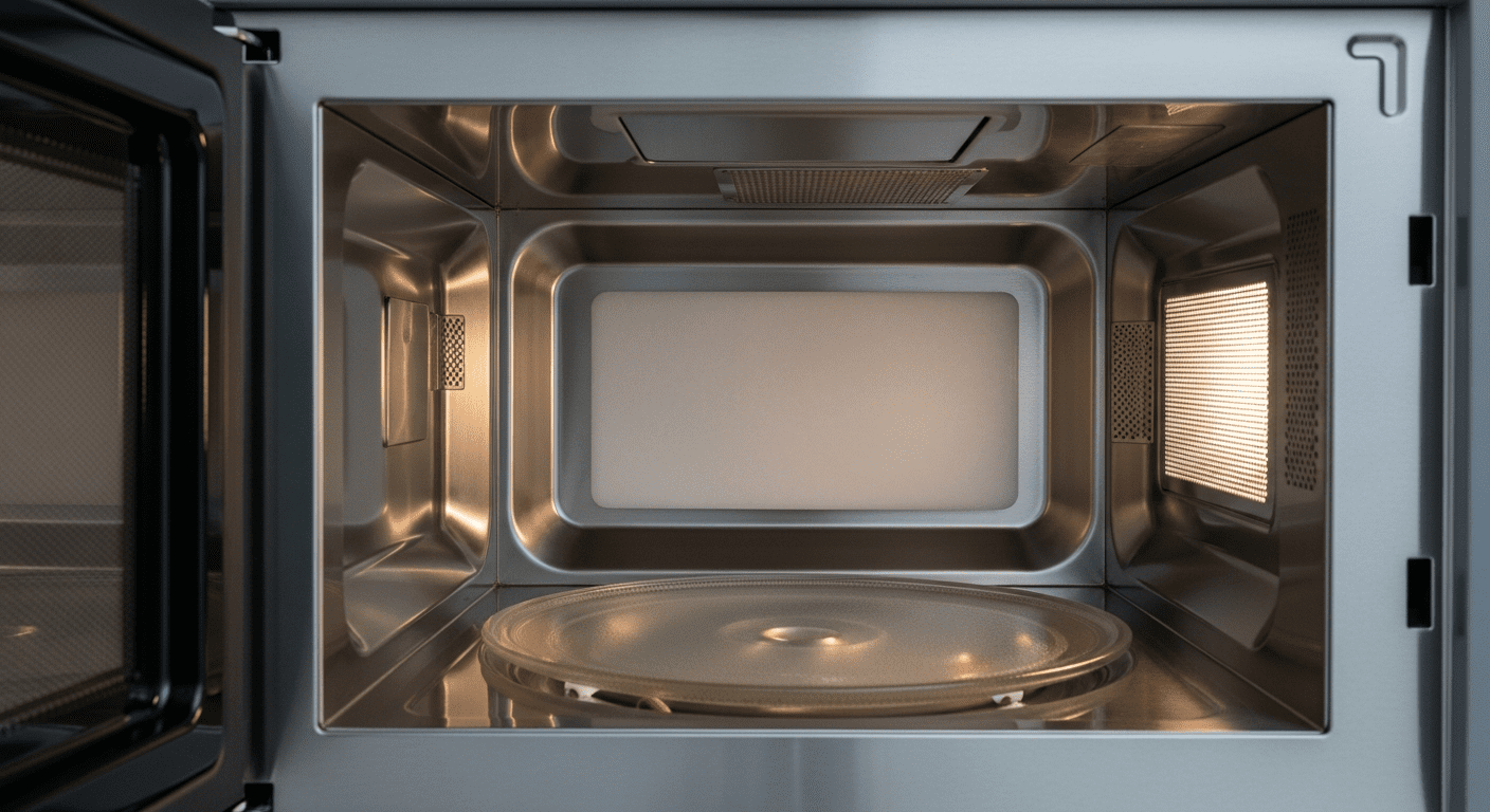Clean microwave interior maintenance guide