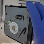 Fridge ice maker motor replacement in Coquitlam, BC.