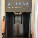 Electrolux fridge water dispenser repair in Burnaby, BC.