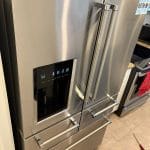 Frigidaire professional fridge compressor repair in Richmond, BC.
