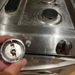 Maytag gas range valve & knob repair in Burnaby, BC.