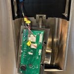 Frigidaire fridge ice maker and dispenser control module repair in Vancouver, BC