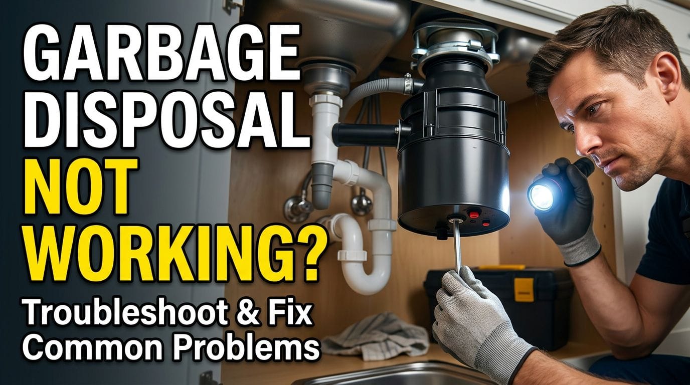 Garbage Disposal Not Working — How to Troubleshoot and Fix Common Problems