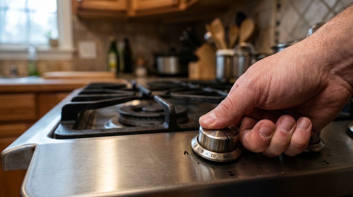 Troubleshooting gas stove with no flame