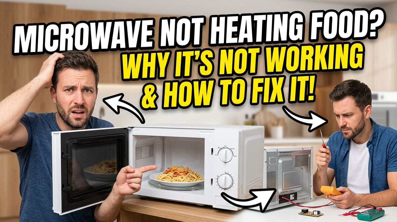 Microwave Not Heating Food — Why It’s Not Working and How to Fix It
